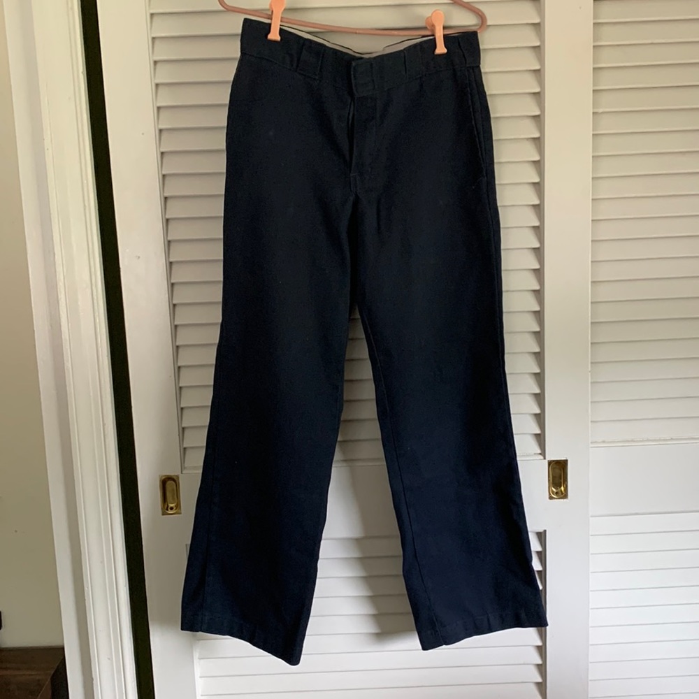 navy blue dickies pants